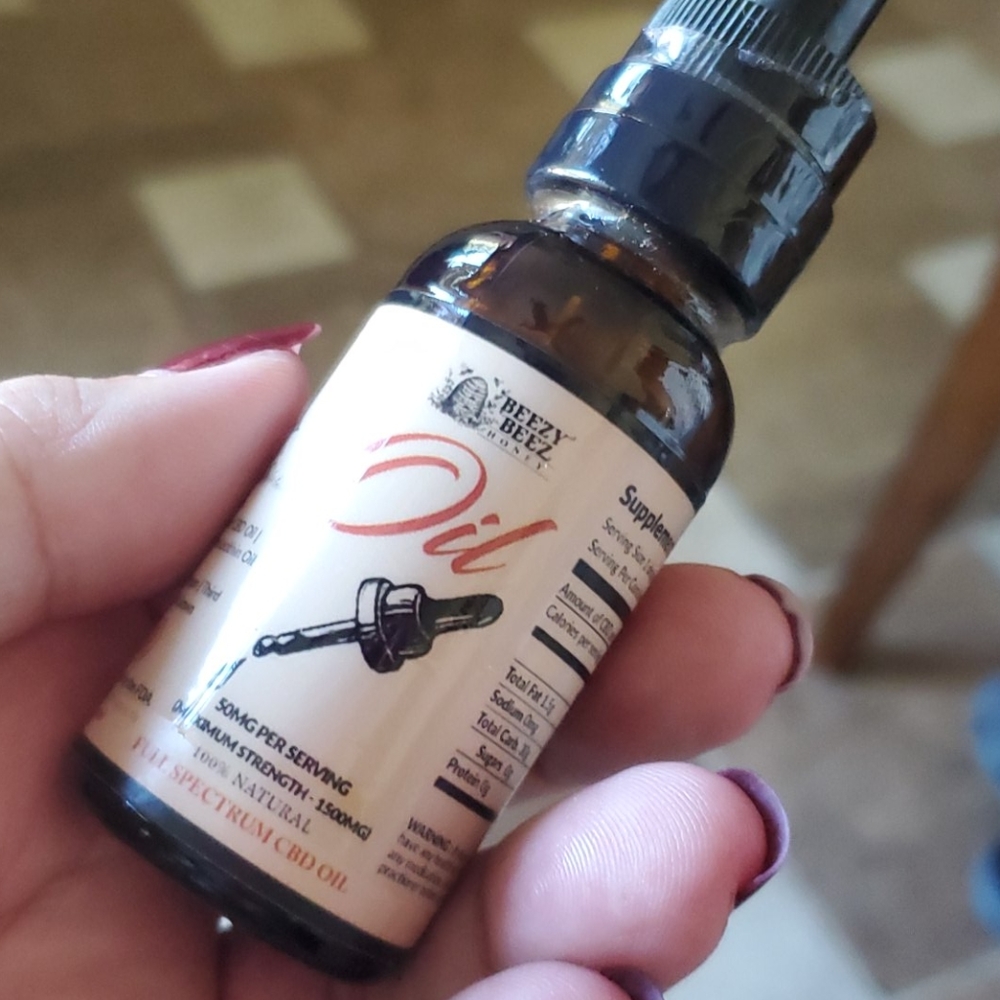 1500mg unopened cbd oil beezy beez maximum str